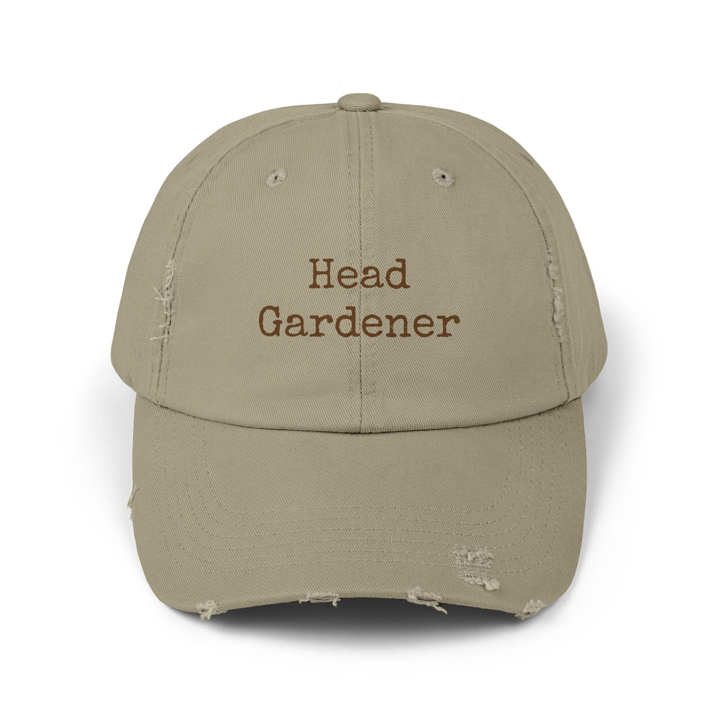 Head Gardener Distressed Hat: Your New Crown