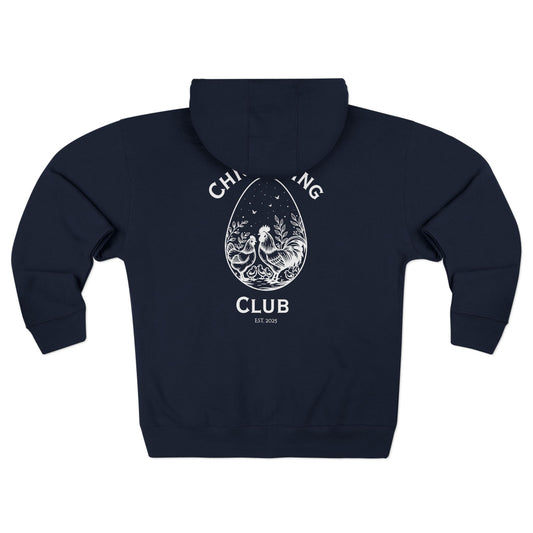 Strutwear Chickening Club Hoodie: The Official Zip-Up of the Coop