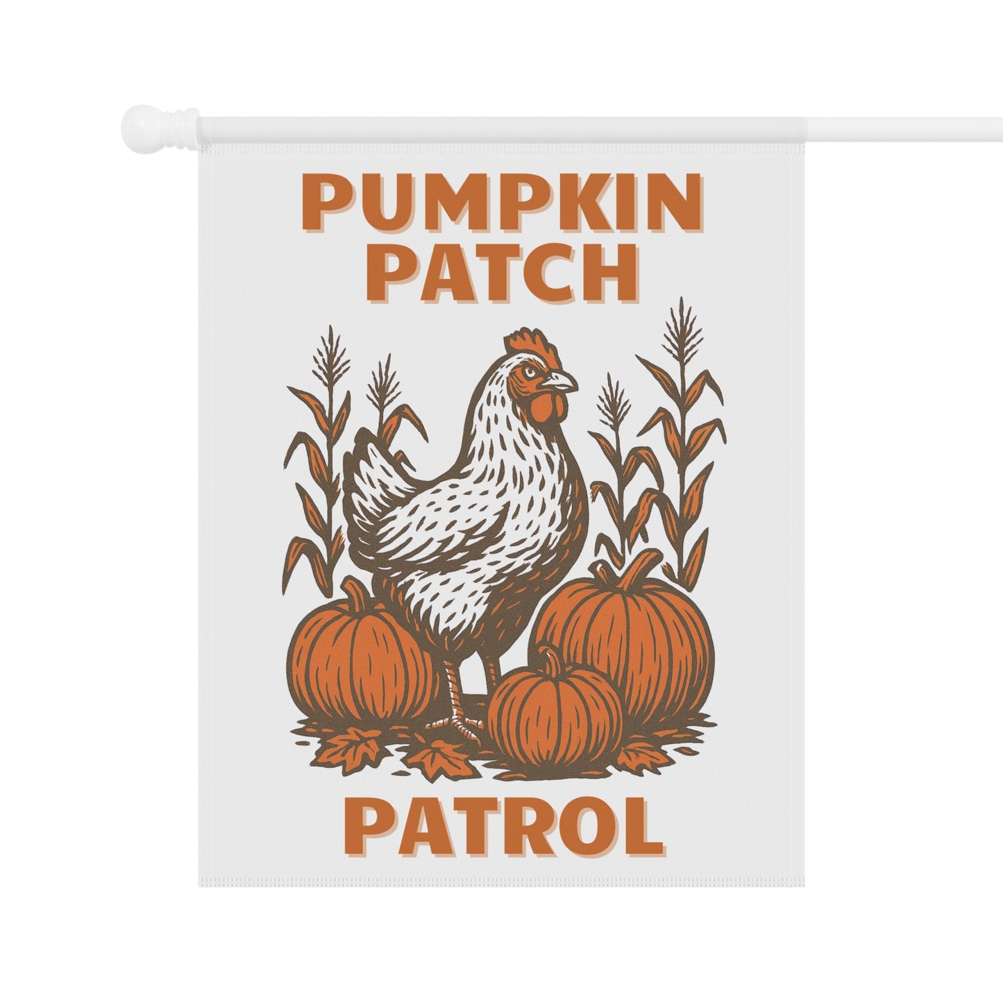 Pumpkin Patch Patrol Garden Banner