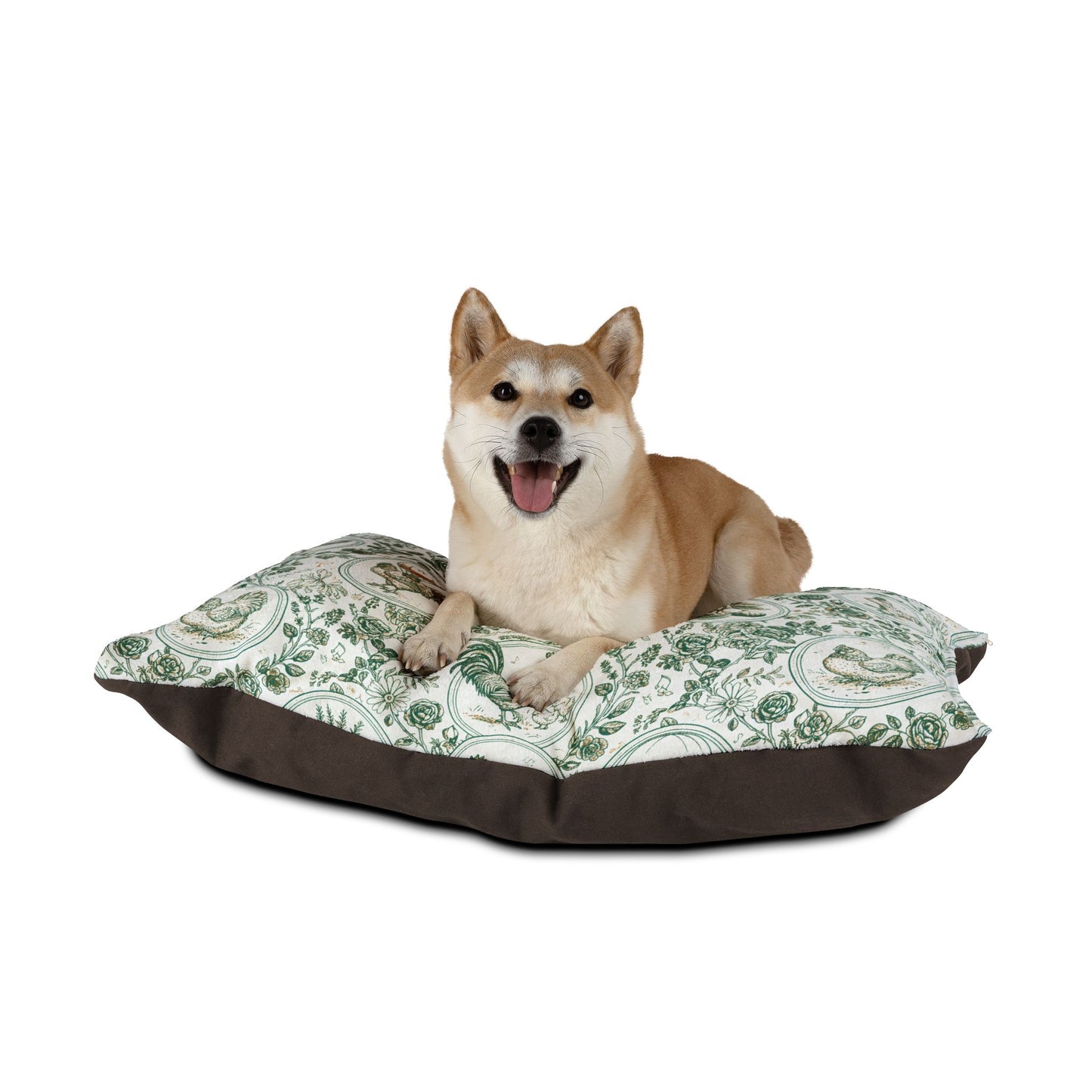 Botanical Coop Toile Pet Bed Lounger