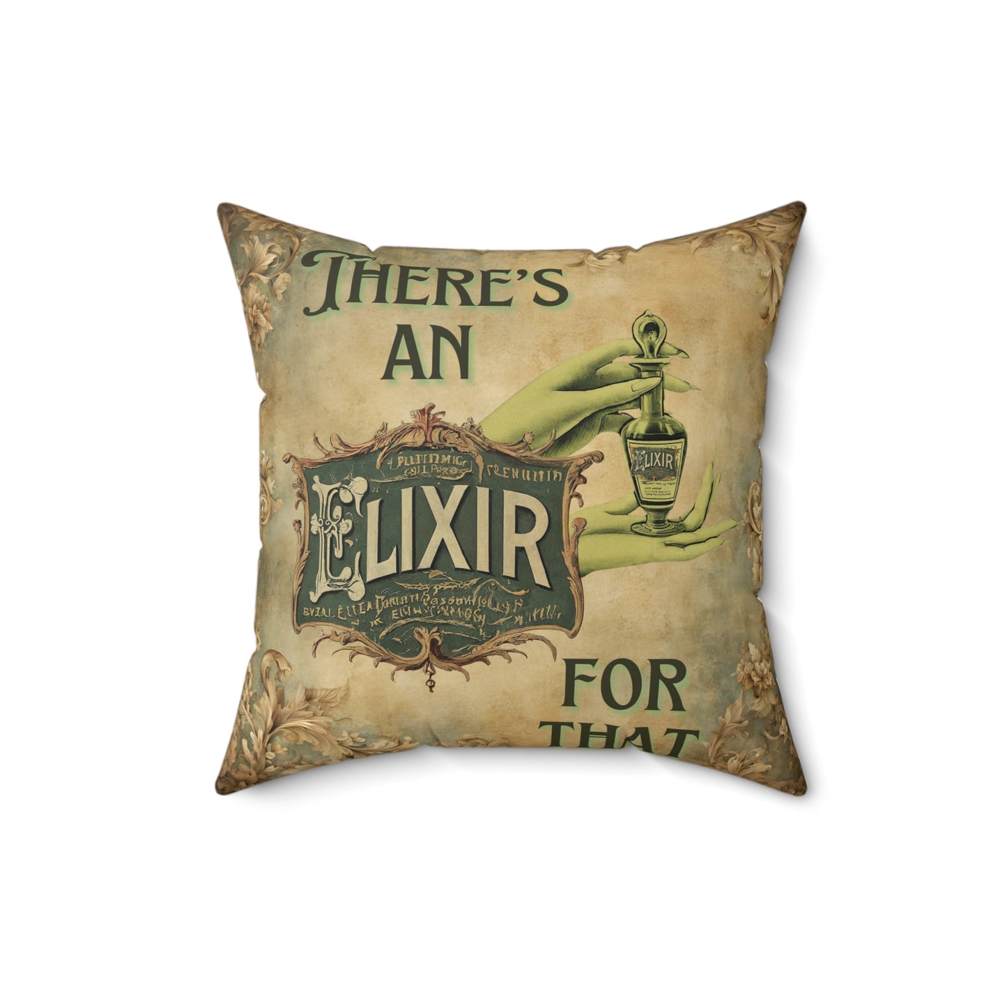 Wicked Elixir Square Pillow