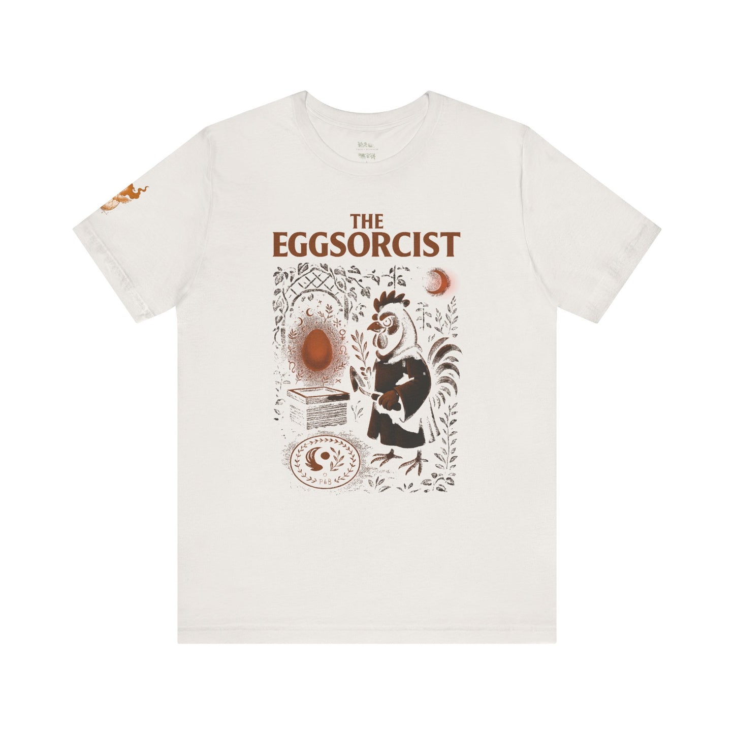 The Eggscorcist Short Sleeve Tee