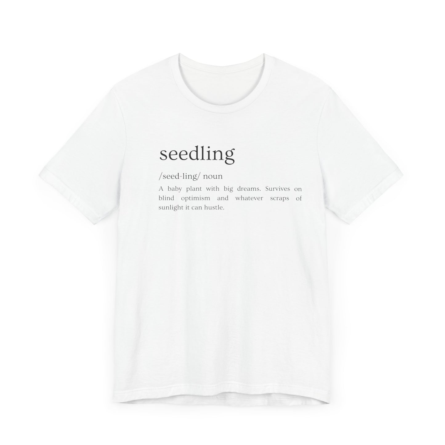 Seedling Small Sprout, Major Hustle Definition Tee