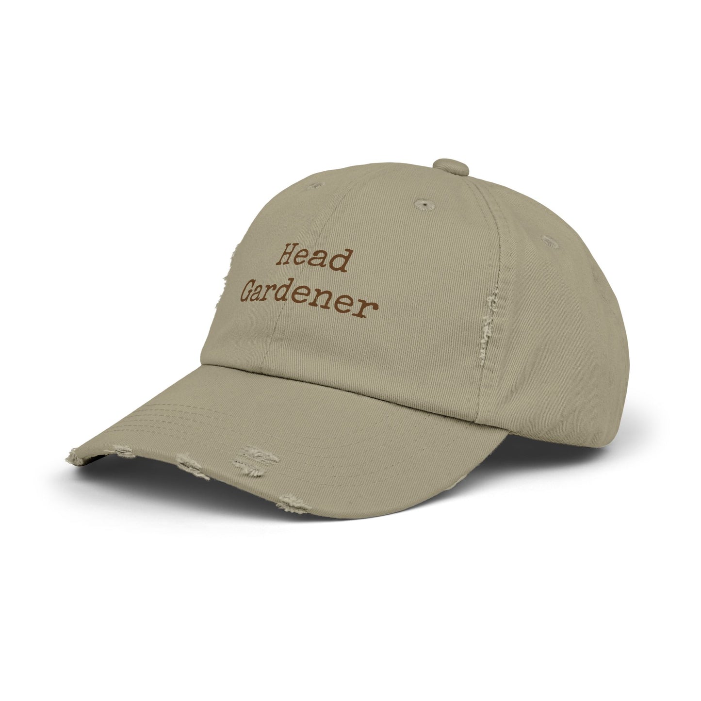 Head Gardener Distressed Hat: Your New Crown