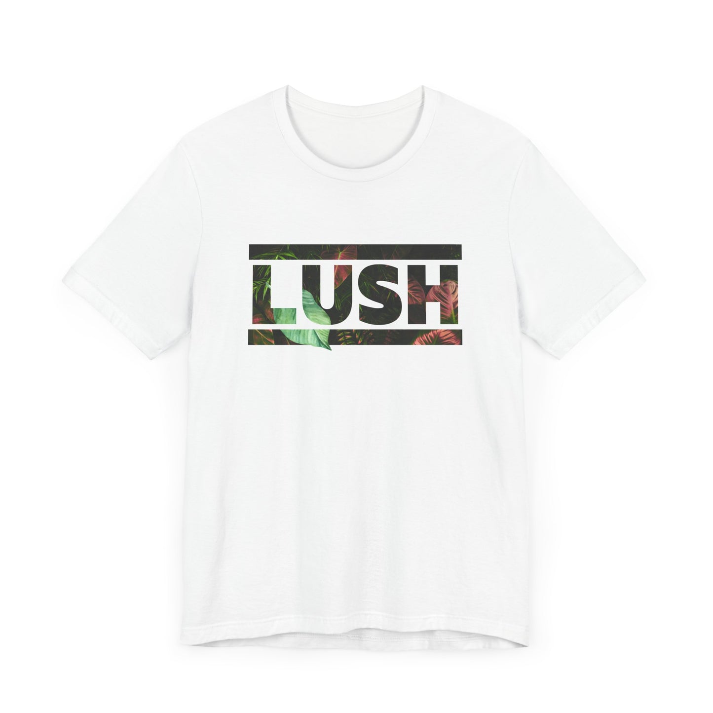 Lush Bold Botanicals Graphic Tee, Summer Shirt, Gift for Nature Lovers, Eco-Friendly Style, Casual Wear, Comfortable Fashion