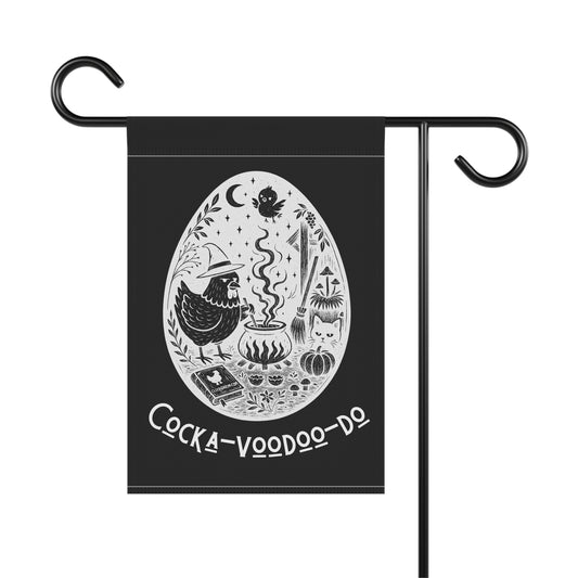 Magical Cocka Voodoo Do Garden Banner