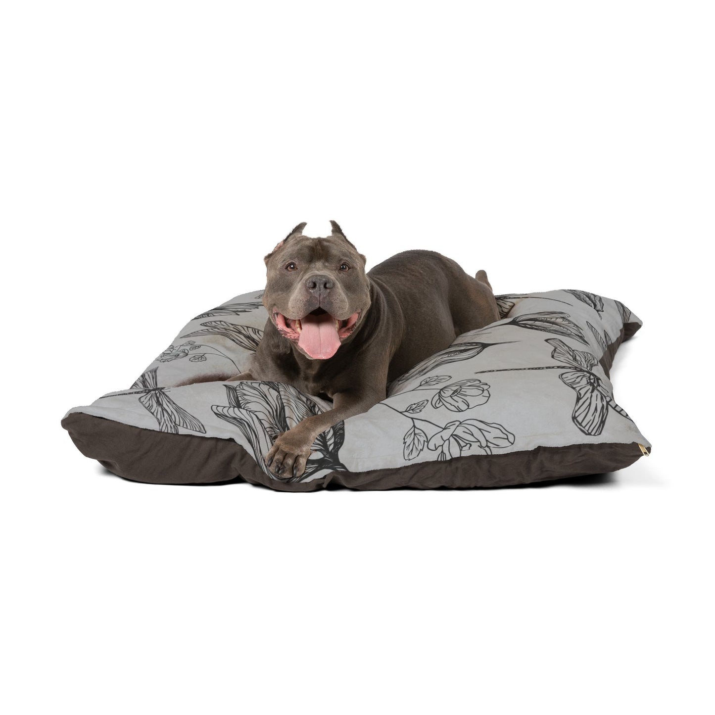 Dragonfly Floral Pet Bed