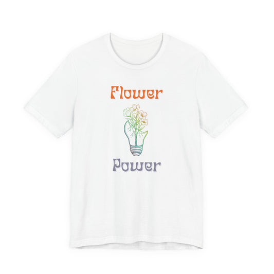 Flower Power Unisex Jersey Short Sleeve Tee