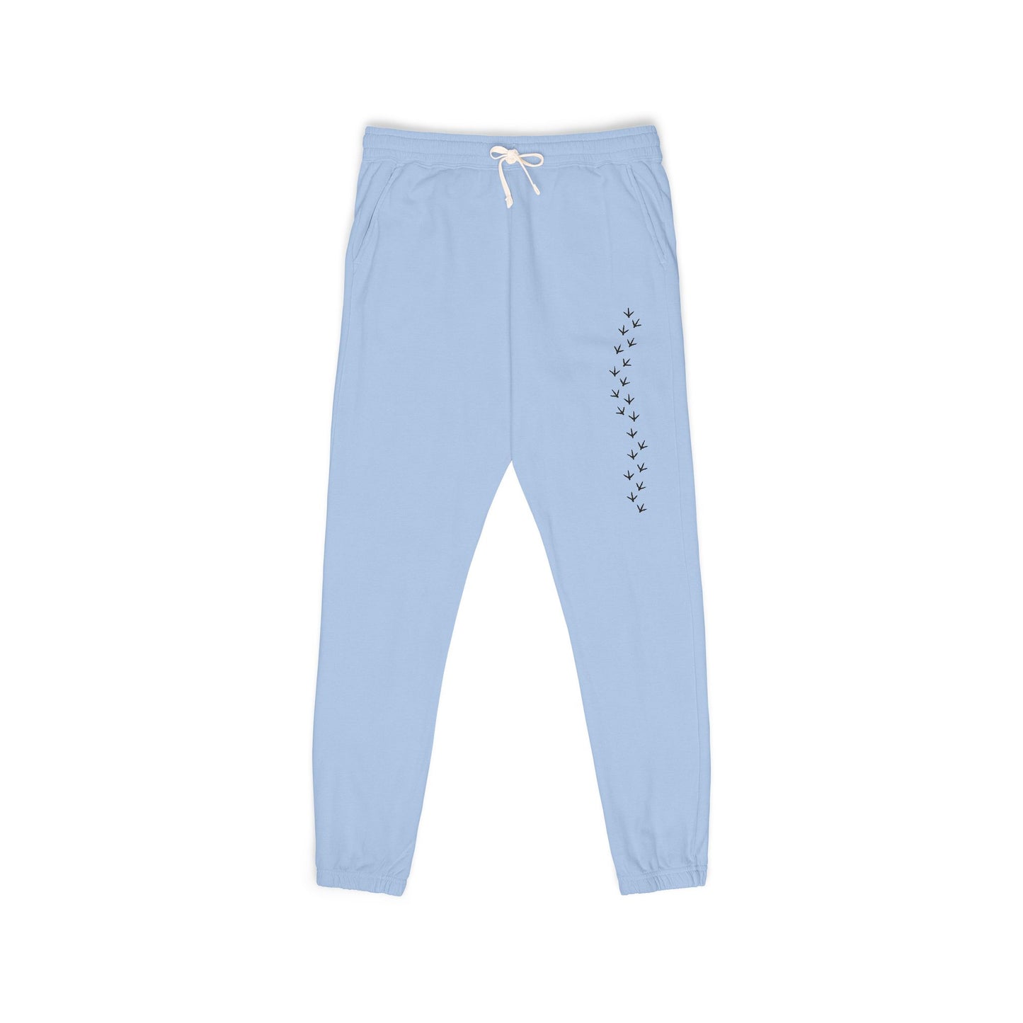 Chicken Footprint Fleece Sweatpants