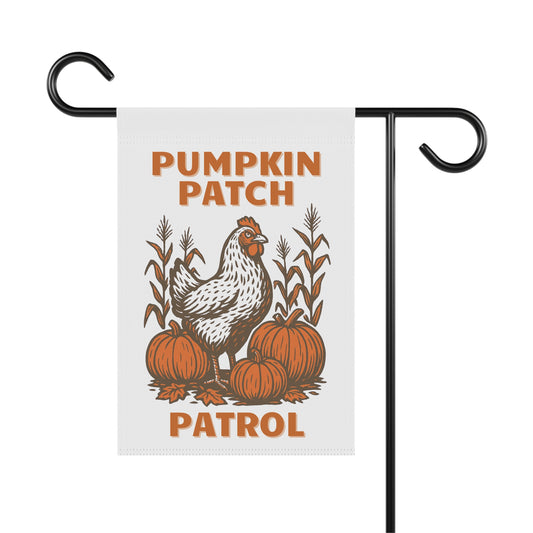 Pumpkin Patch Patrol Garden Banner