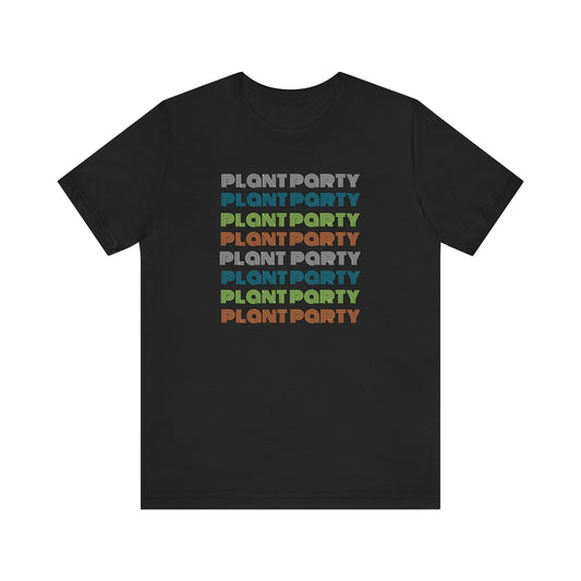 Plant Party Retro Short Sleeve Tee