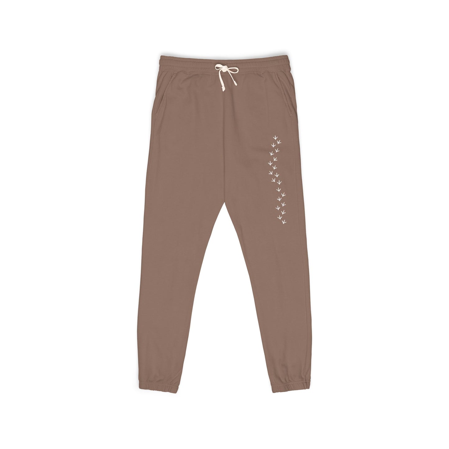 Chicken Footprint Fleece Sweatpants