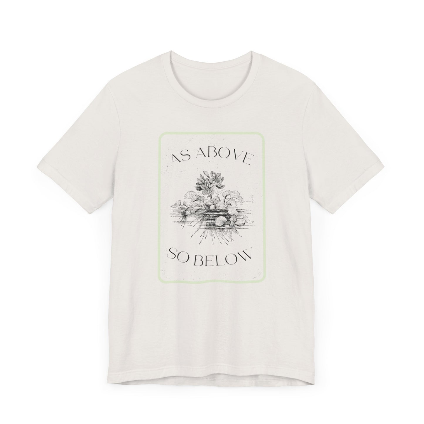 As Above So Below Unisex Jersey Short Sleeve