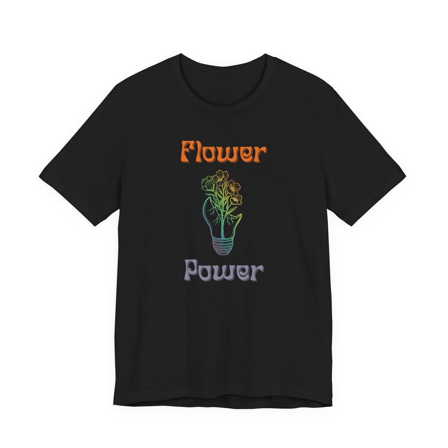 Flower Power Unisex Jersey Short Sleeve Tee