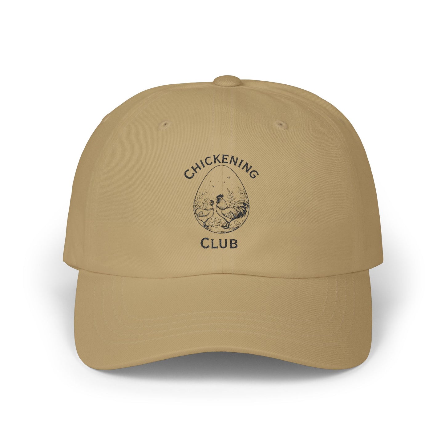 Chickening Club Classic Dad Cap (Embroidered)