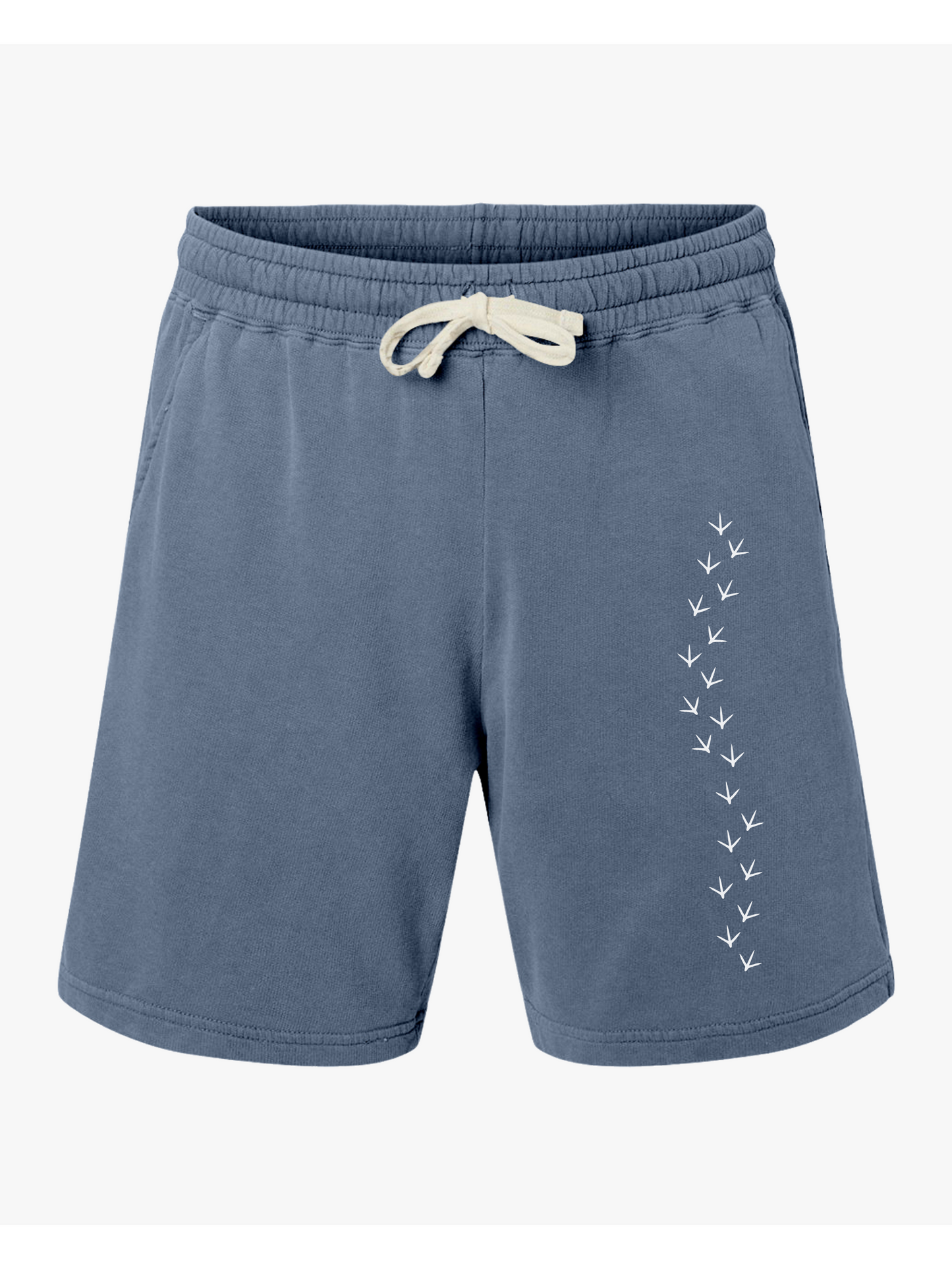 Chicken Footprint Strut Shorts for Free-Range Living