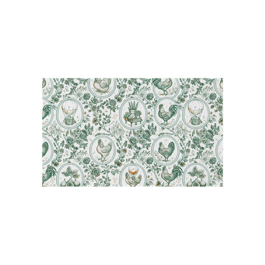 Botanical Coop Toile Outdoor Rug