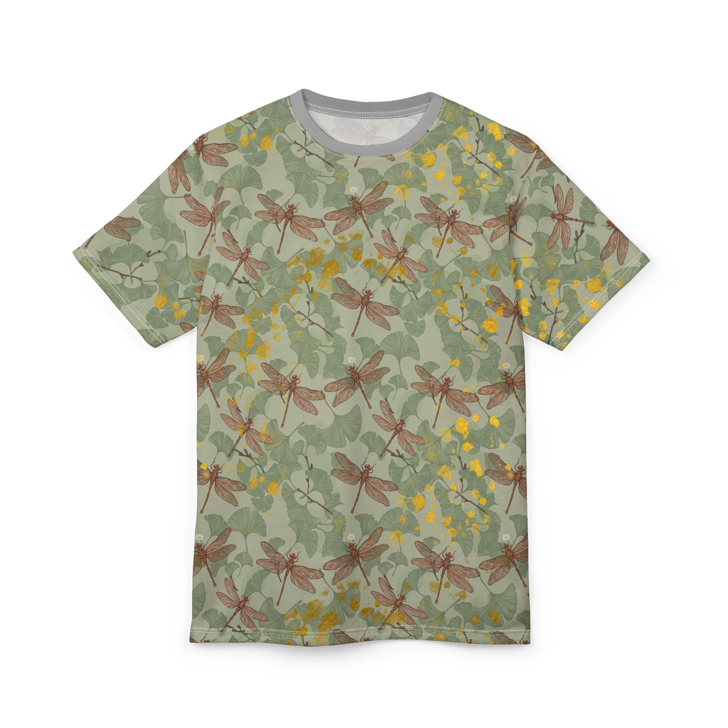 Wings & Wisdom Dragonfly & Ginkgo Luxe Tee