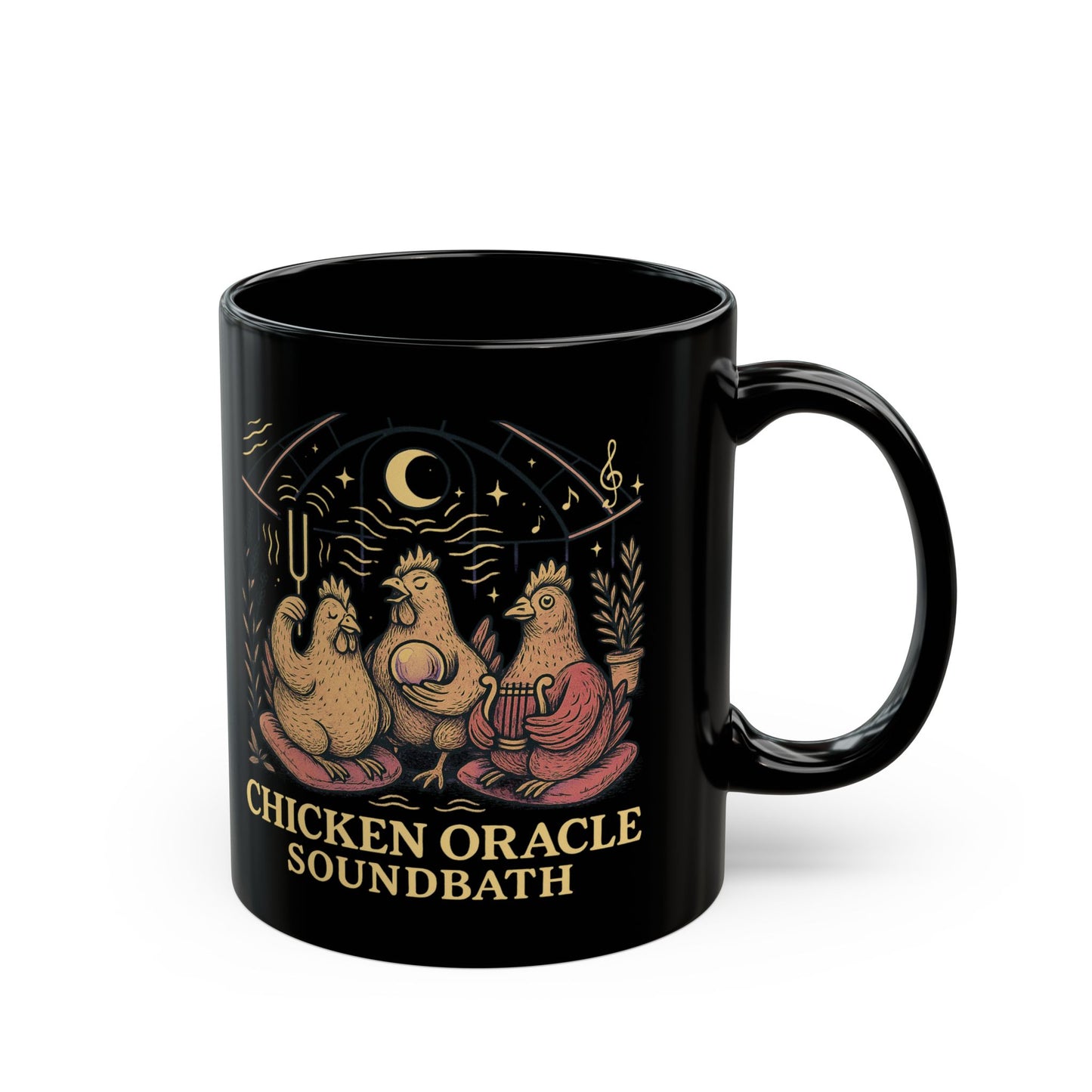 Chicken Oracle Soundbath Mug Sip Into the Spirit Realm