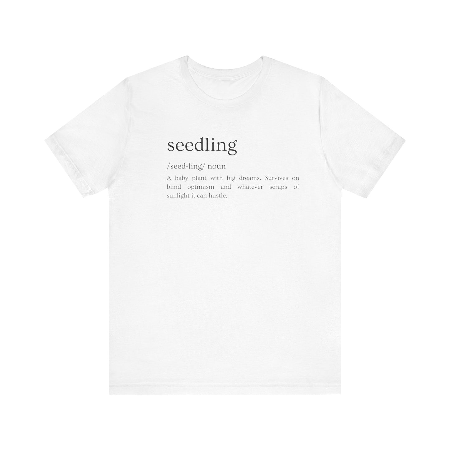 Seedling Small Sprout, Major Hustle Definition Tee