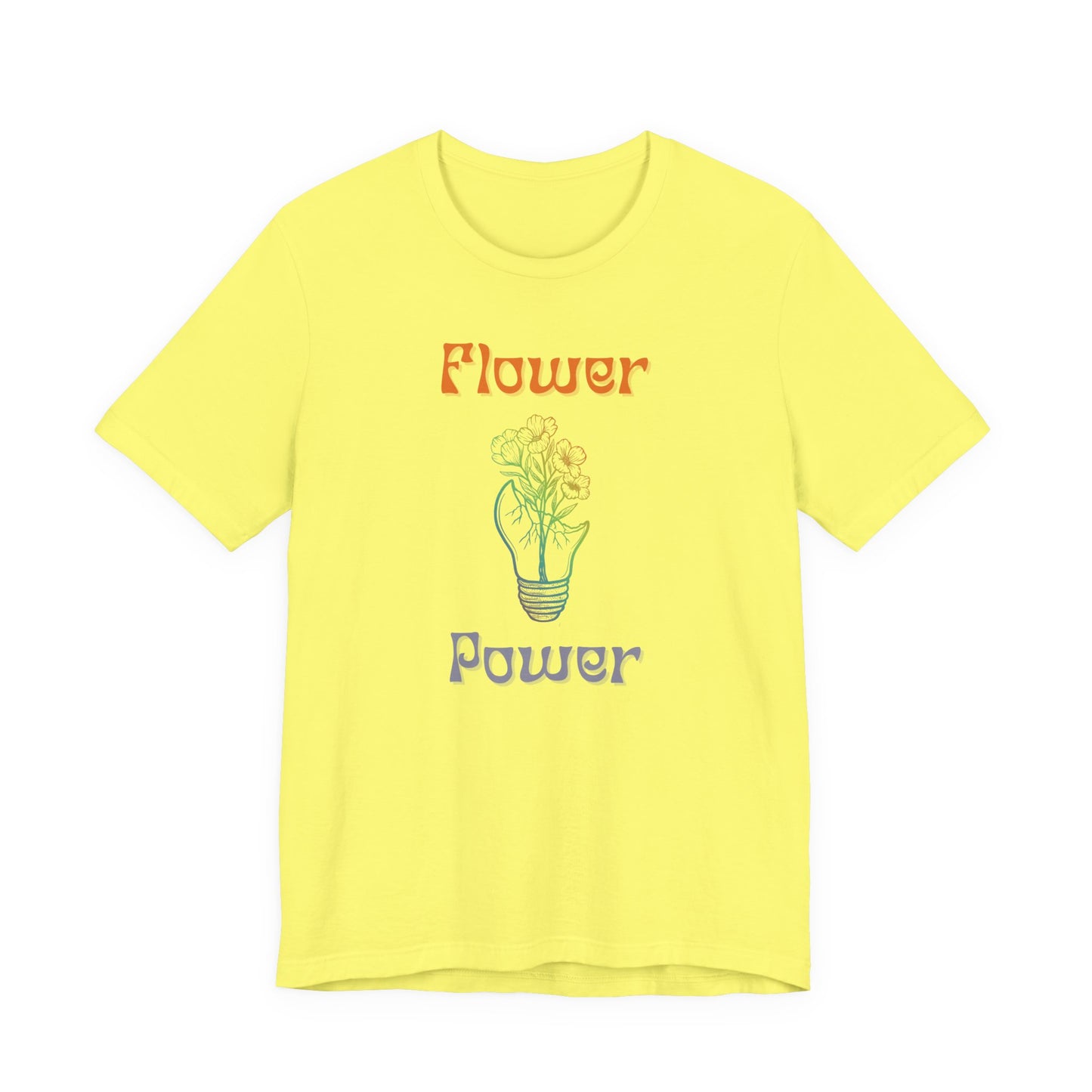 Flower Power Unisex Jersey Short Sleeve Tee