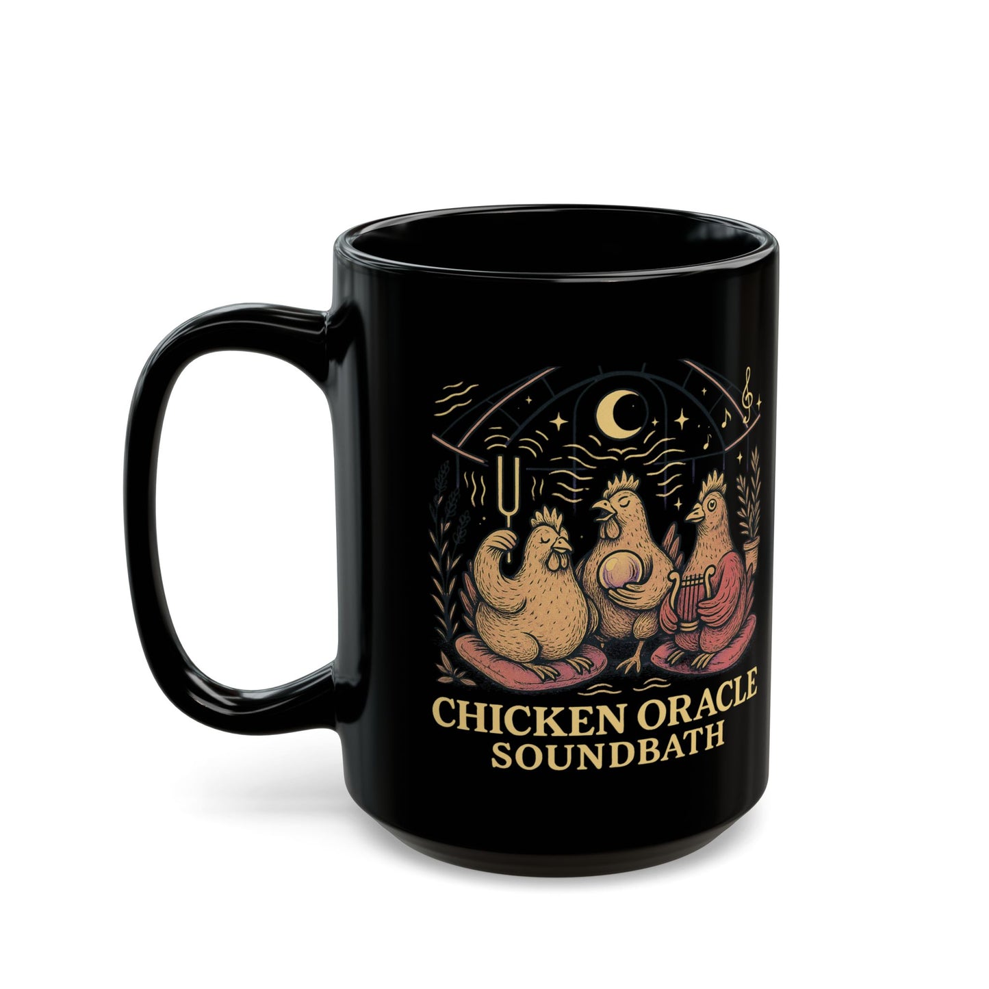 Chicken Oracle Soundbath Mug Sip Into the Spirit Realm