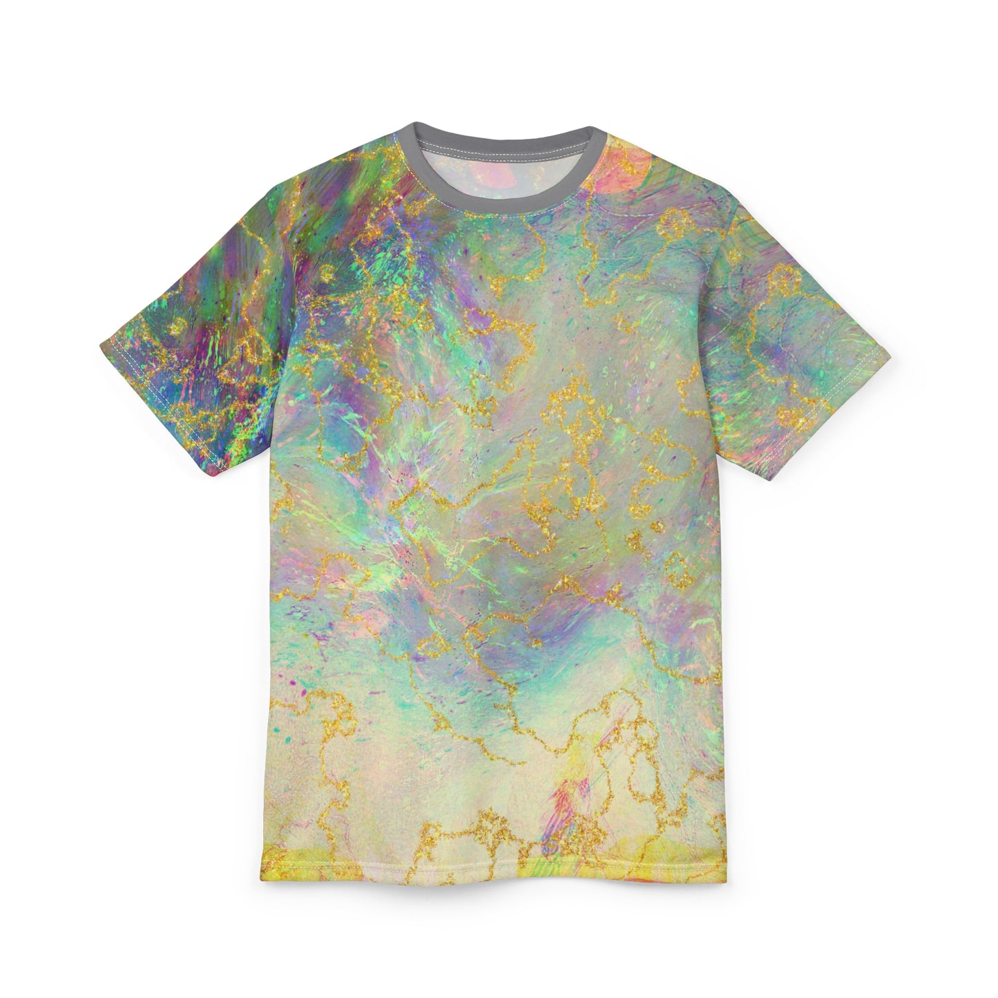 Shimmery Marbled Opal Unisex T-shirt