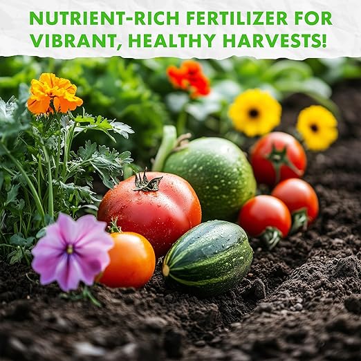 Fishnure Organic Fish Manure & Worm Casting Fertilizer (8 lb)