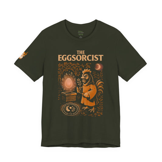 The Eggscorcist Short Sleeve Tee