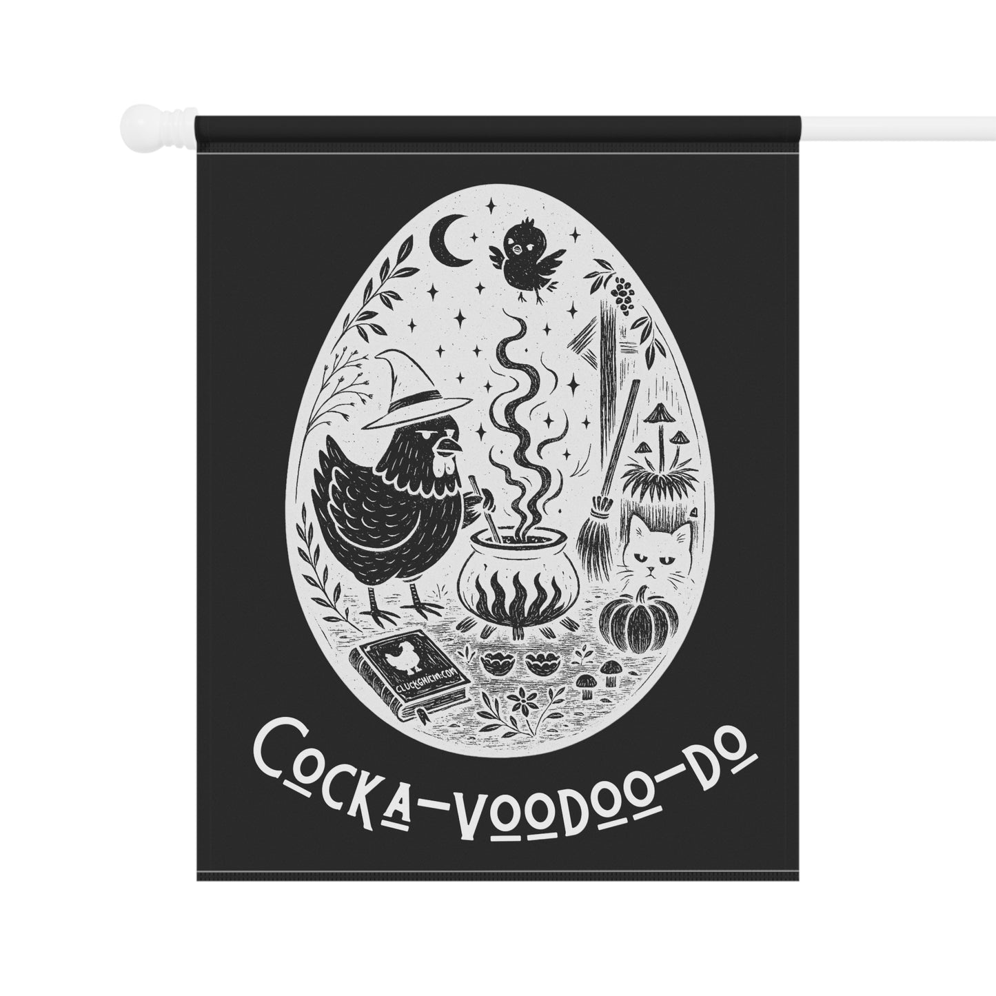 Magical Cocka Voodoo Do Garden Banner