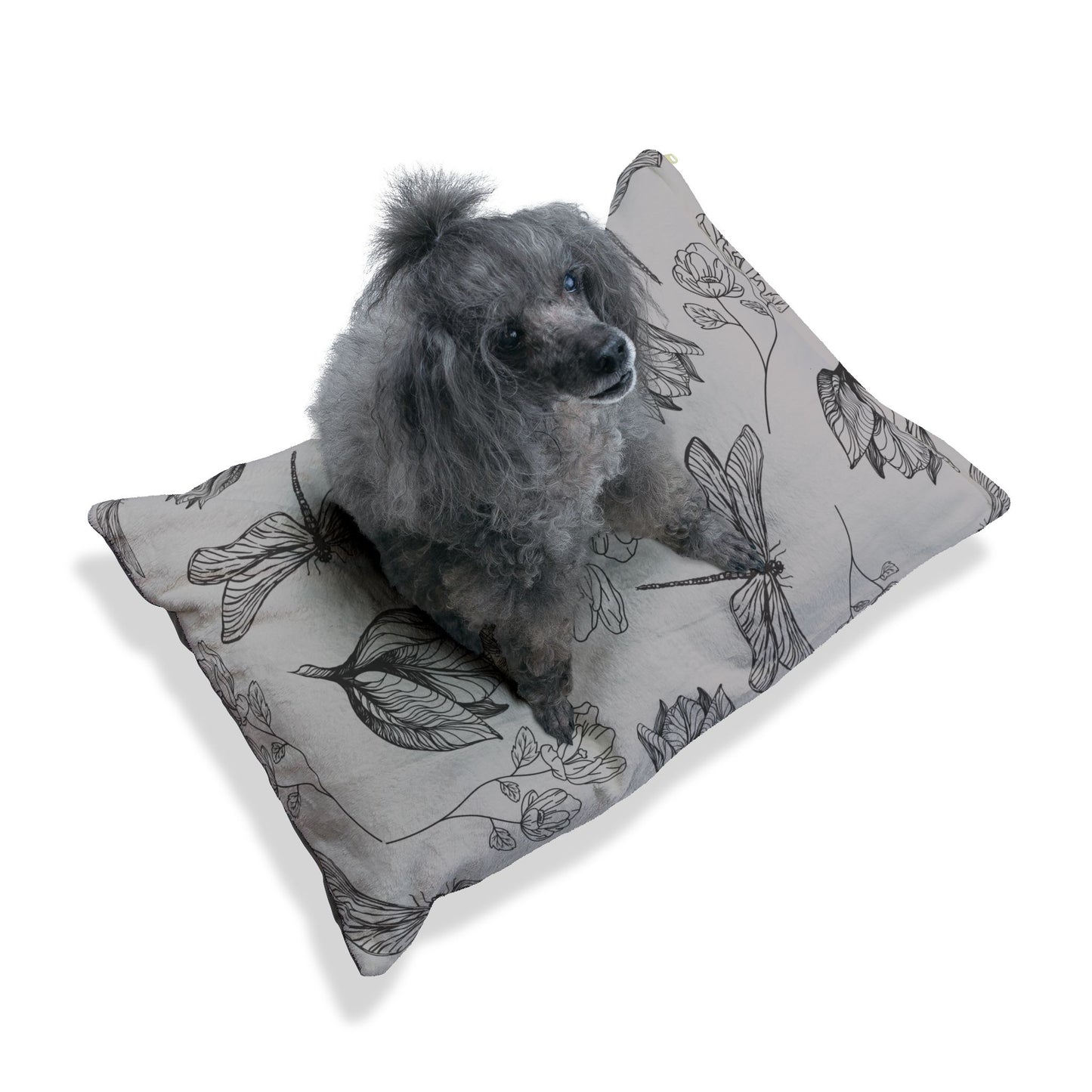 Dragonfly Floral Pet Bed