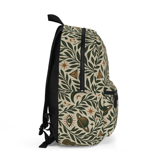 Mystic Groove Backpack: Where Nature Meets the Cosmos