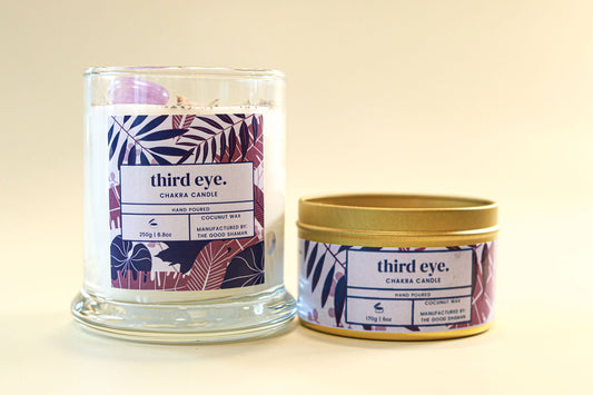 Third Eye Luxe Natural Coconut Wax Chakra Candle