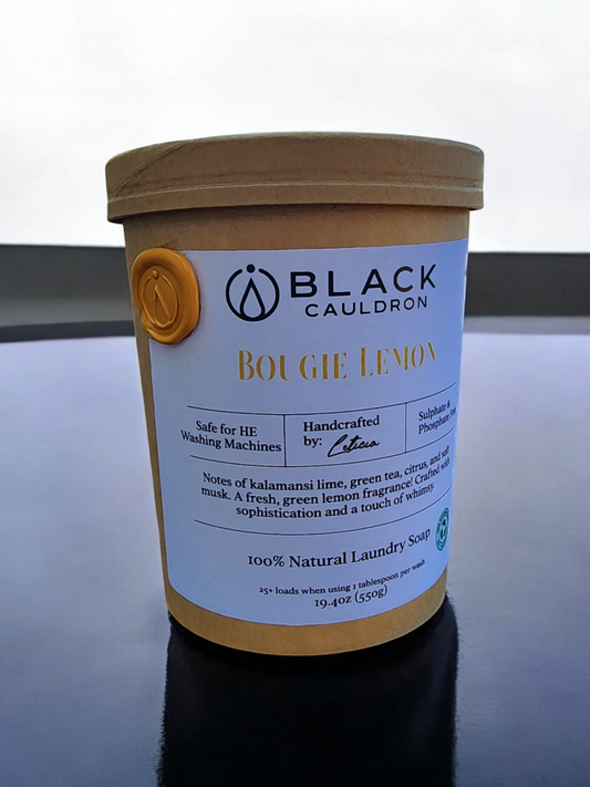 Bougie Lemon Laundry Soap Powder 19.4oz