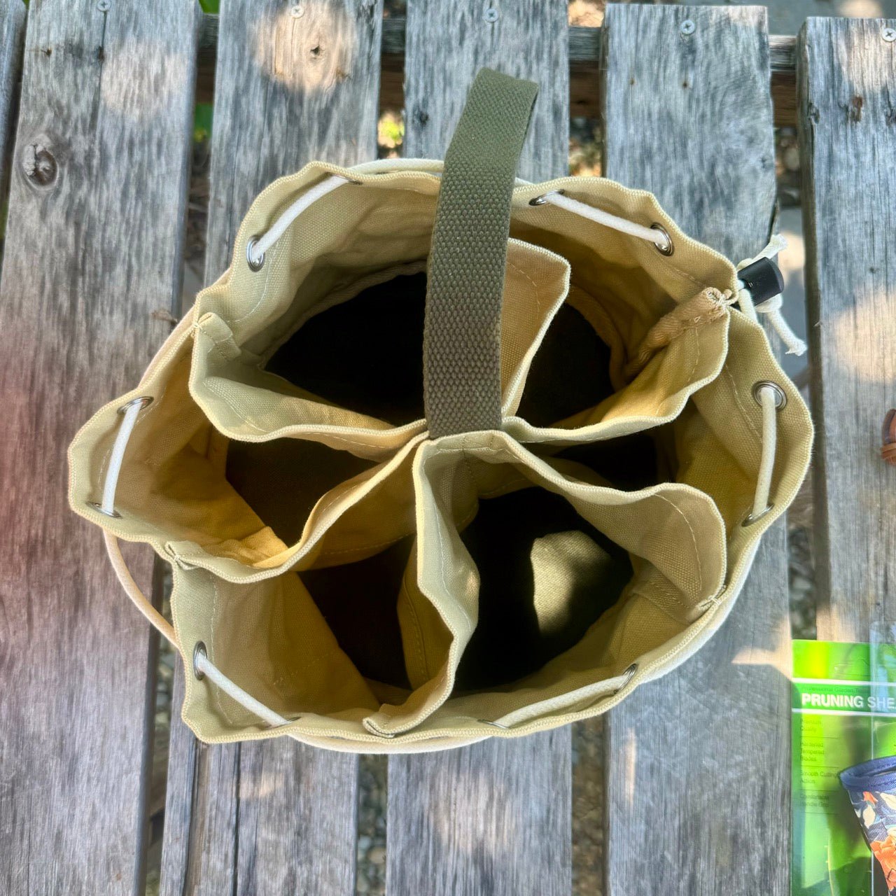 Garden Organizer Tote Bucket Boss Energy, Botanical Style