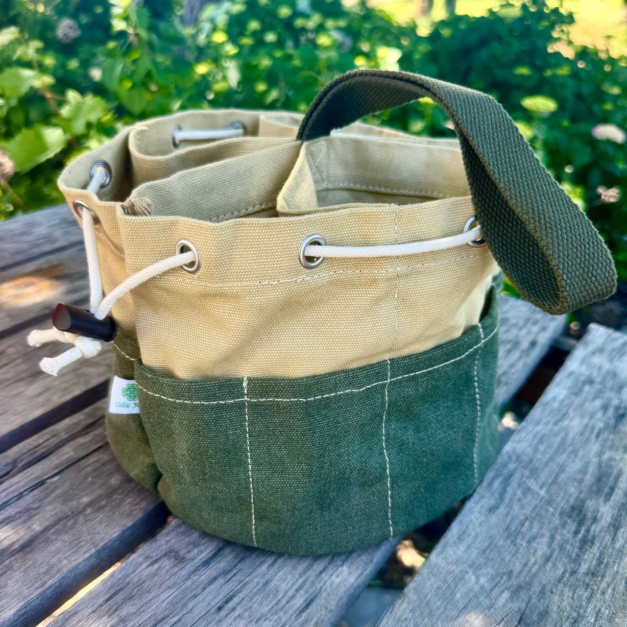 Garden Organizer Tote Bucket Boss Energy, Botanical Style