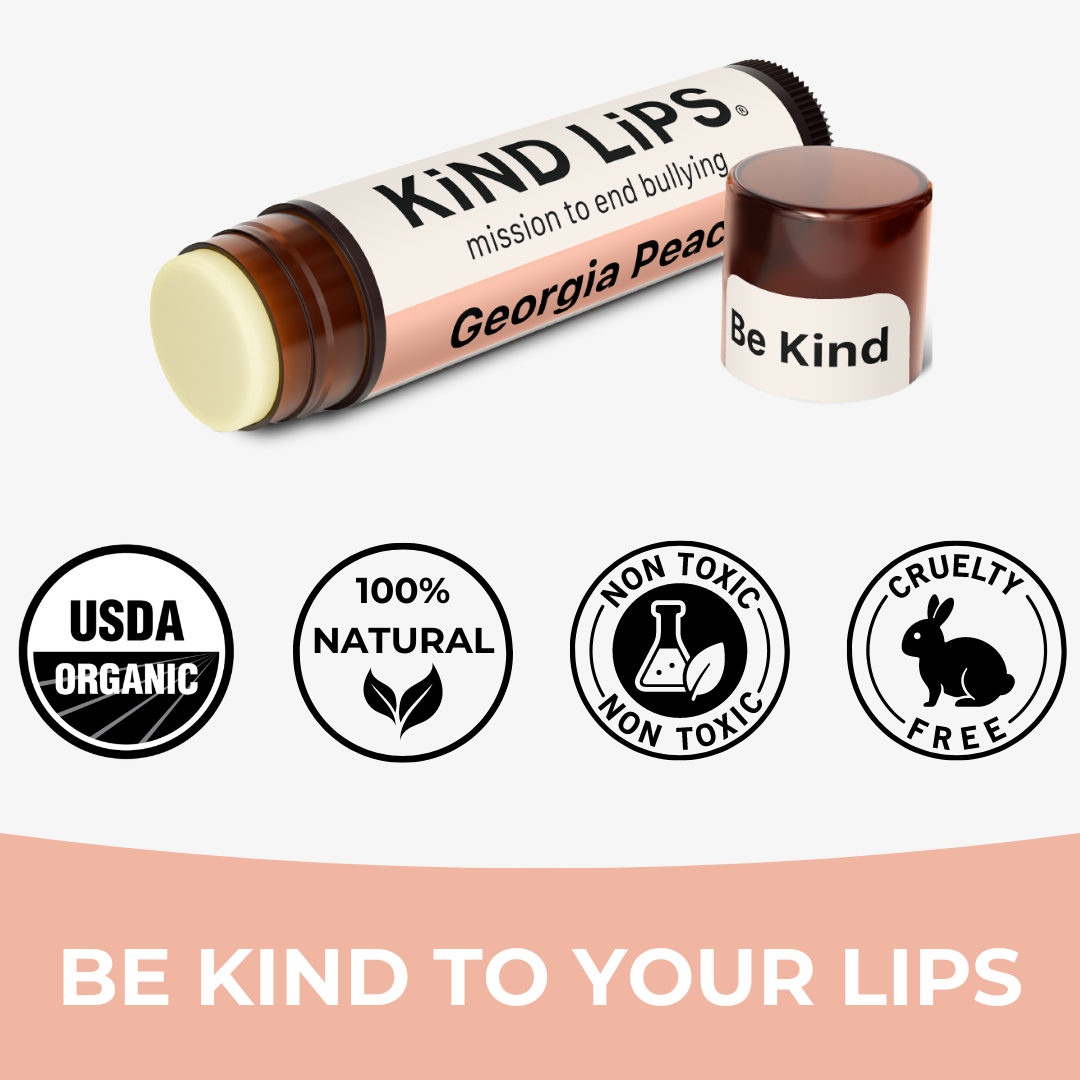 Kind Lips: Georgia Peach Organic Lip Balm