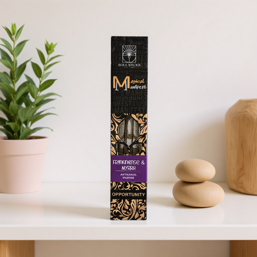 Magical Manifest Incense Sticks — Opportunity Frankincense & Myrrh