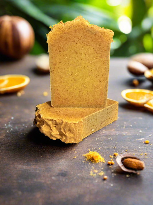 Sandalwood and Orange w/Turmeric Soap
