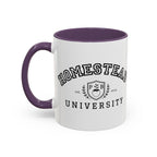 Homestead University Crest Accent Mug