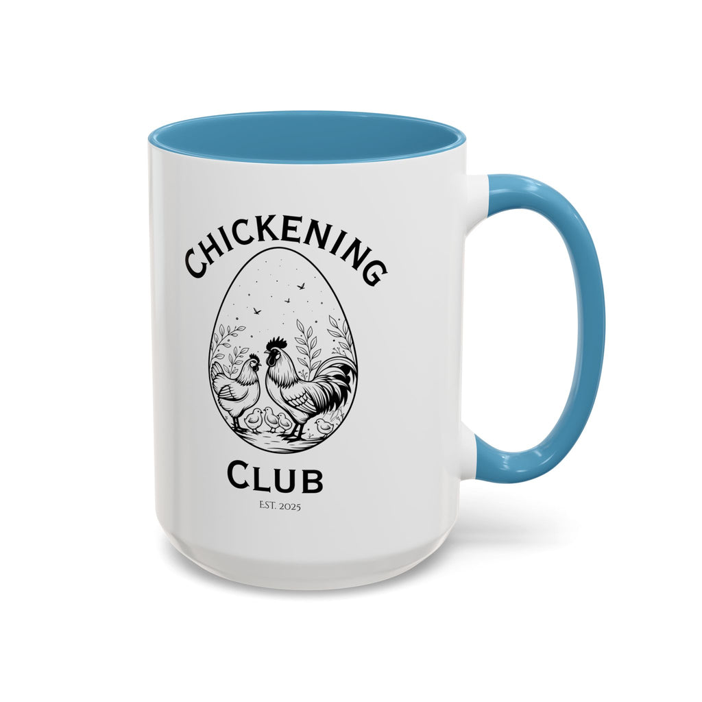 Chickening Club Ceramic Accent Mug: Your Morning Ritual, Elevated
