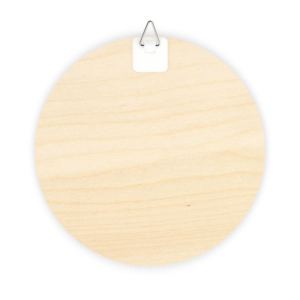 Tend Your Frequency: Adjust Accordingly Botanical Moon Phase Wood Sign Wall Art