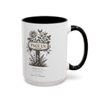 PAGE LN Vintage Floral Accent Mug
