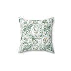Botanical Coop Toile Accent Pillow