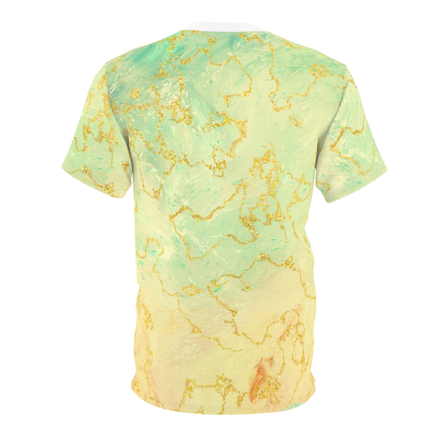 Mossy Marbled Peach Unisex T-shirt