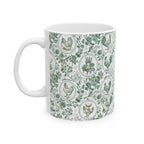 Botanical Coop Toile Ceramic Mug