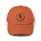 Stars Align Feathers Unite Distressed Cap