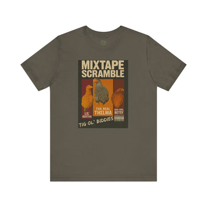 Mixtape Scramble Retro Bootleg Chicken Tee