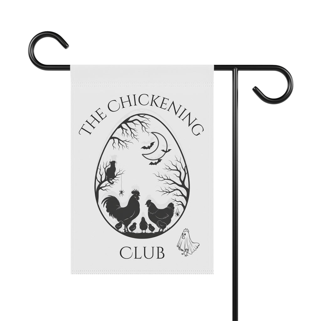The Chickening Garden Banner: Halloween Edition