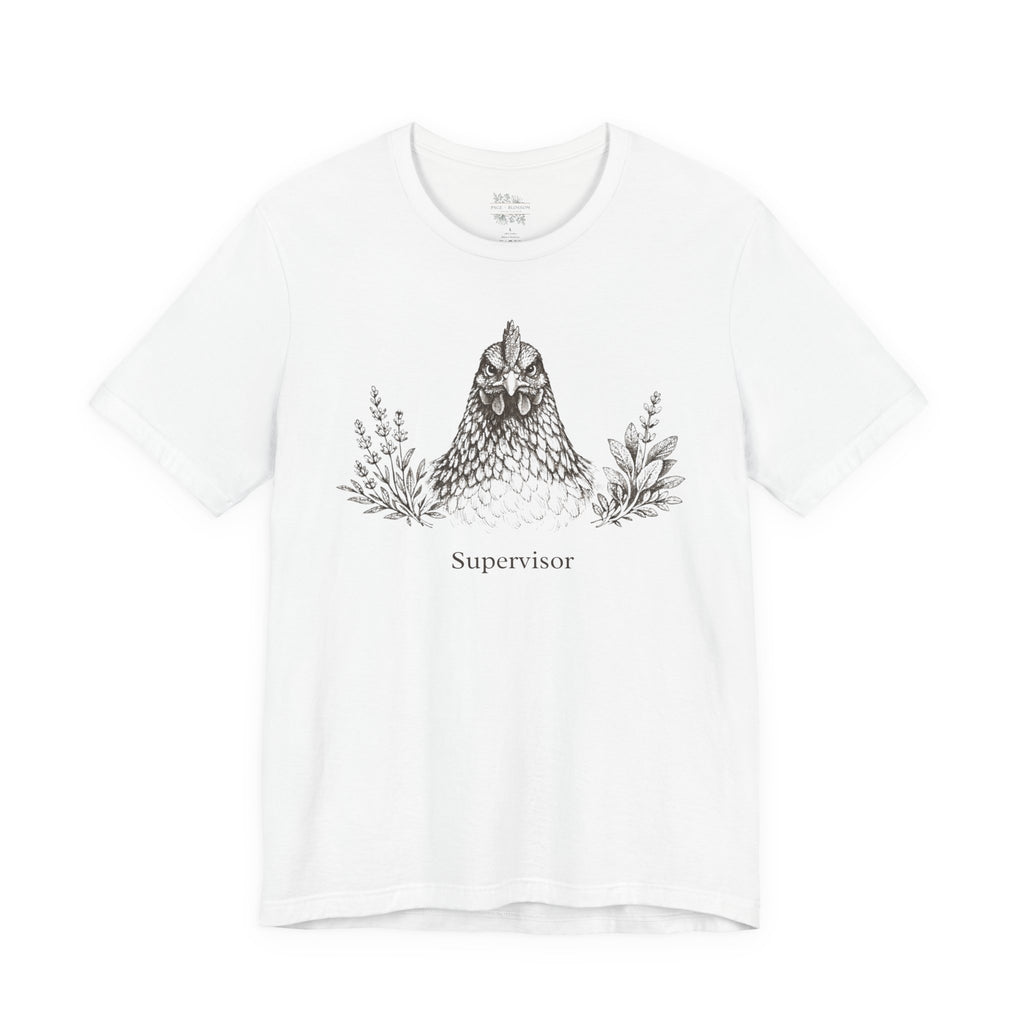 Chicken and Herb Supervisor Graphic Short Sleeve Tee